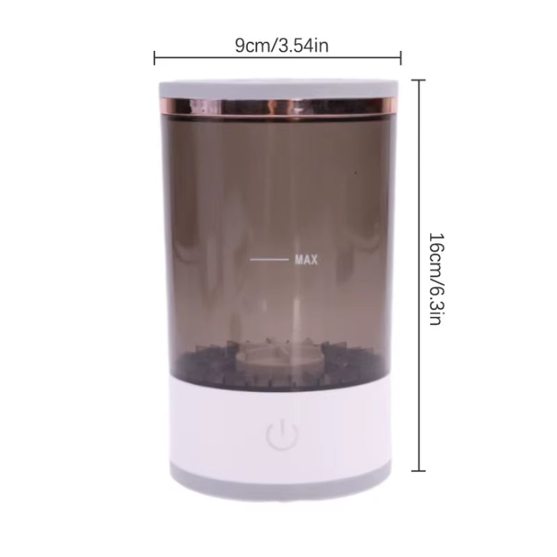 USB Plug Portable Electric Makeup Brush Cleaner with Rubber Makeup Machine Electric USB Quick Cleaner Cleaning Brush Collar Brus