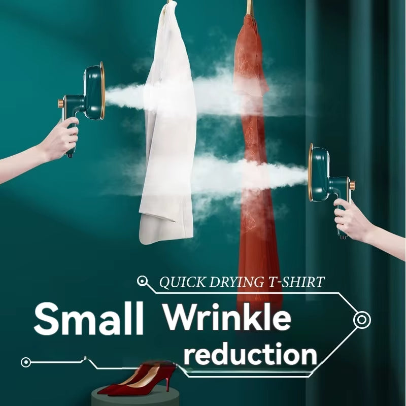 Professional Mini Steam Iron Handheld Portable Garment Steamer Dry Wet Clothes Ironing Machine Home Travel Electric Steam Iron