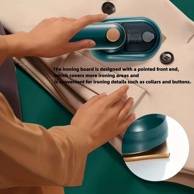 Professional Mini Steam Iron Handheld Portable Garment Steamer Dry Wet Clothes Ironing Machine Home Travel Electric Steam Iron