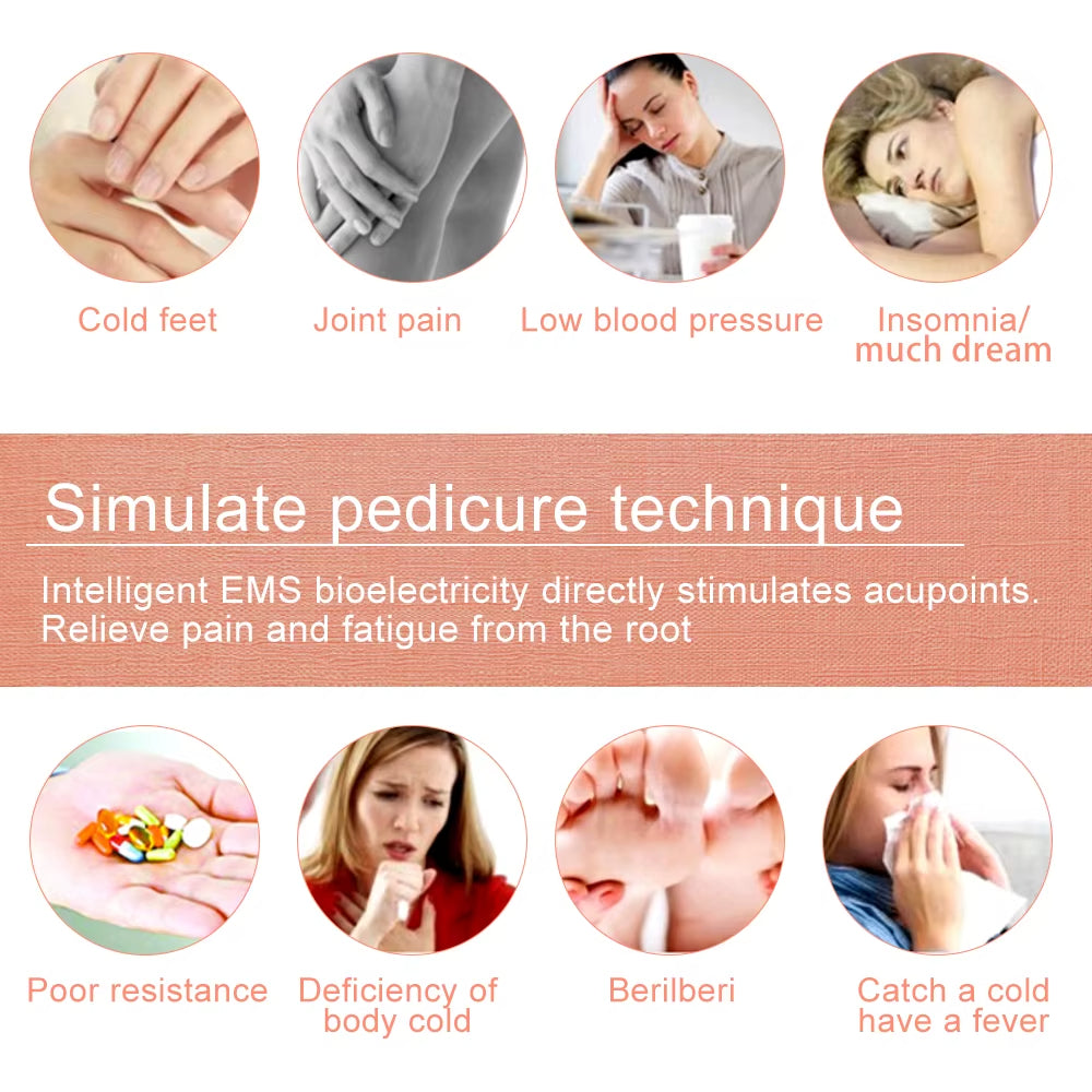 EMS Foot Massager Pad – Relieve Pain & Boost Circulation