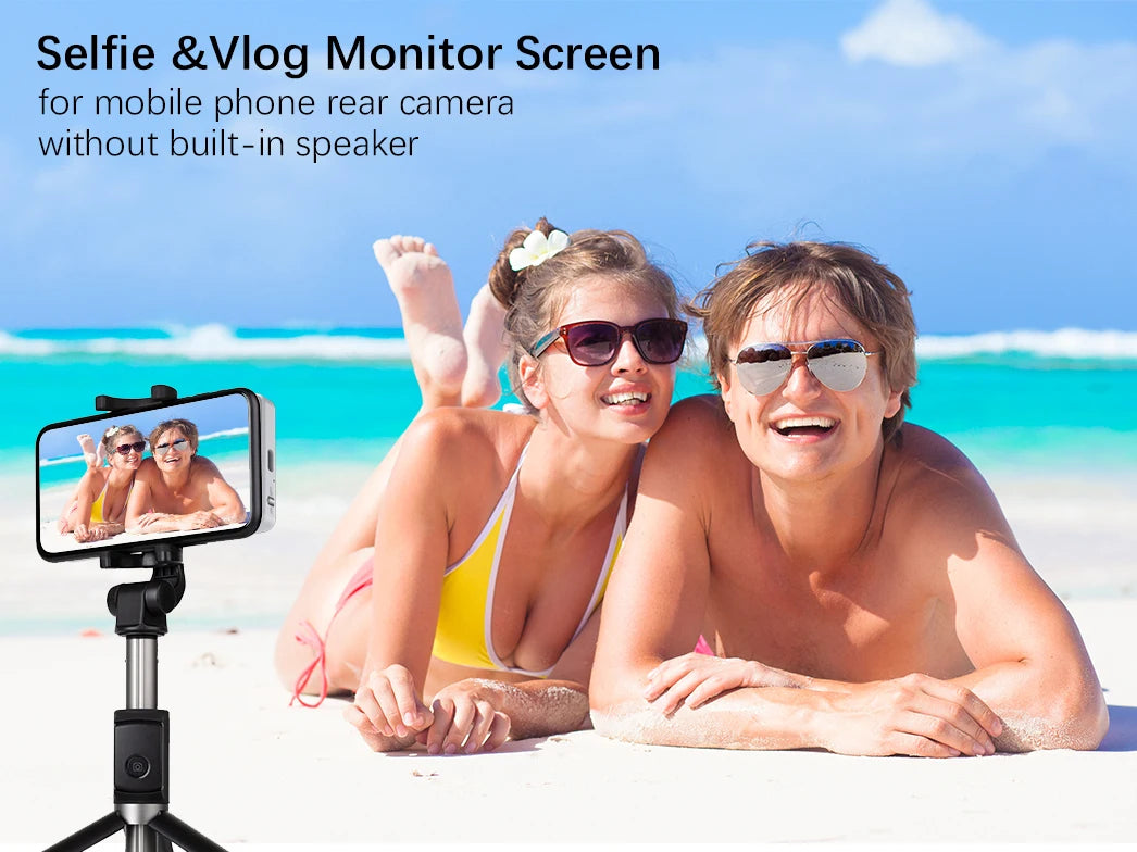 Wireless Vlog Selfie Monitor – Rear Camera Phone Screen