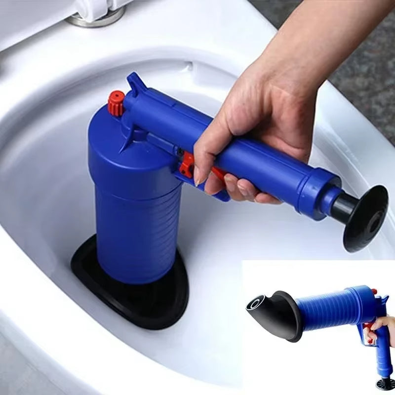 Power Pressure Toilet & Drain Plunger