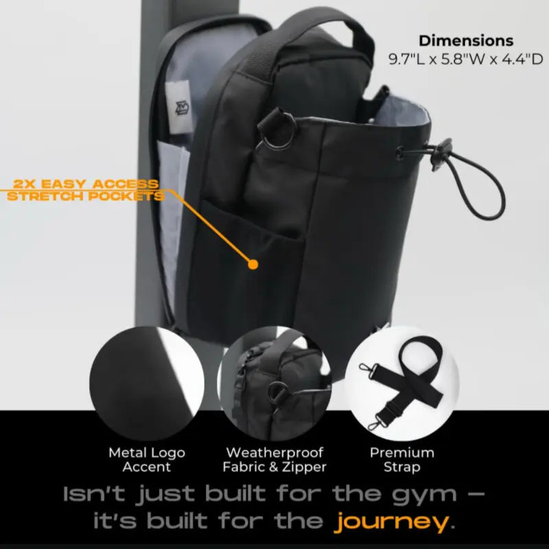 Magnetic Water Bottle Holder – Gym & Outdoor Pouch