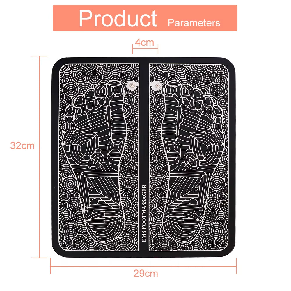 EMS Foot Massager Pad – Relieve Pain & Boost Circulation