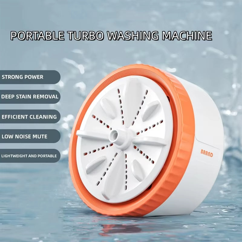 Portable Mini Washing Machine for Underwear, Socks & Baby Clothes