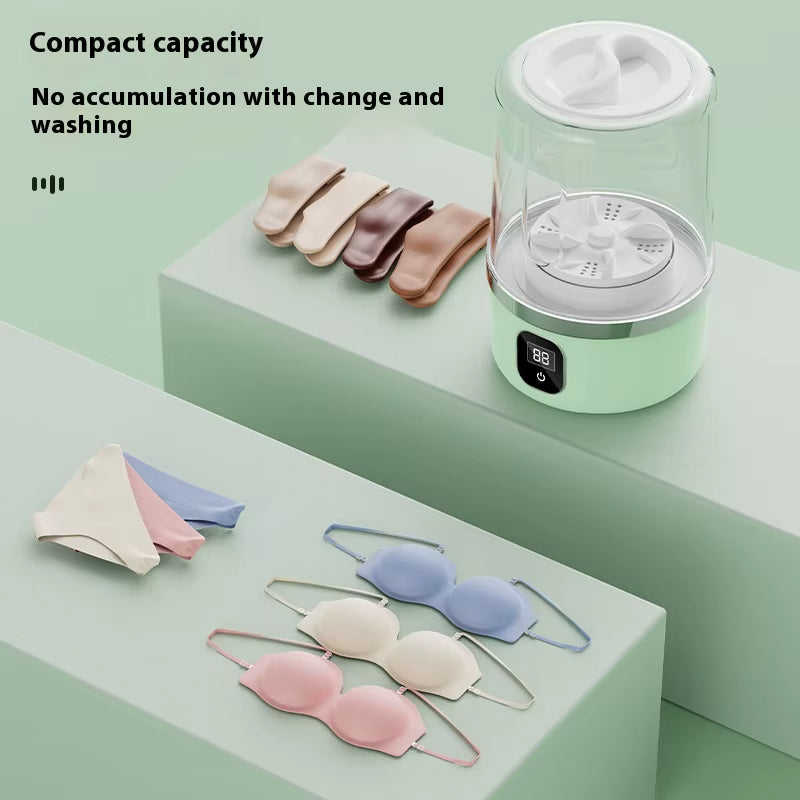 Portable Mini Washing Machine – Travel Laundry Washer