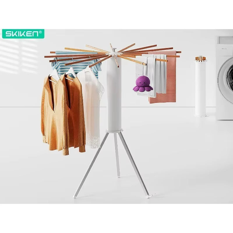Tripod Clothes Drying Rack Foldable, Laundry Drying Rack Collapsible, Portable Clothing Drying Rack Folding Indoor, Octopus