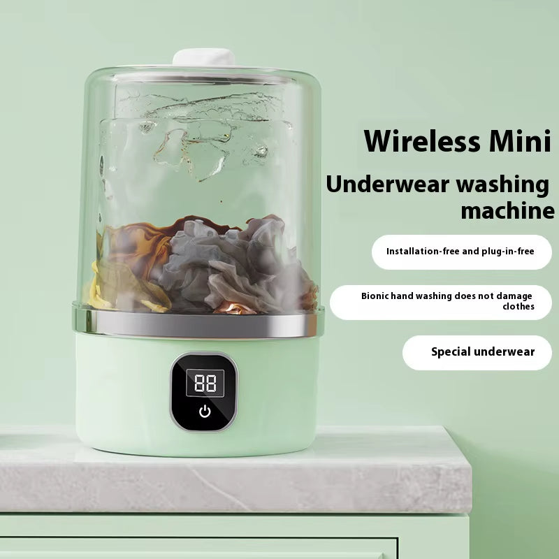 Portable Mini Washing Machine – Travel Laundry Washer