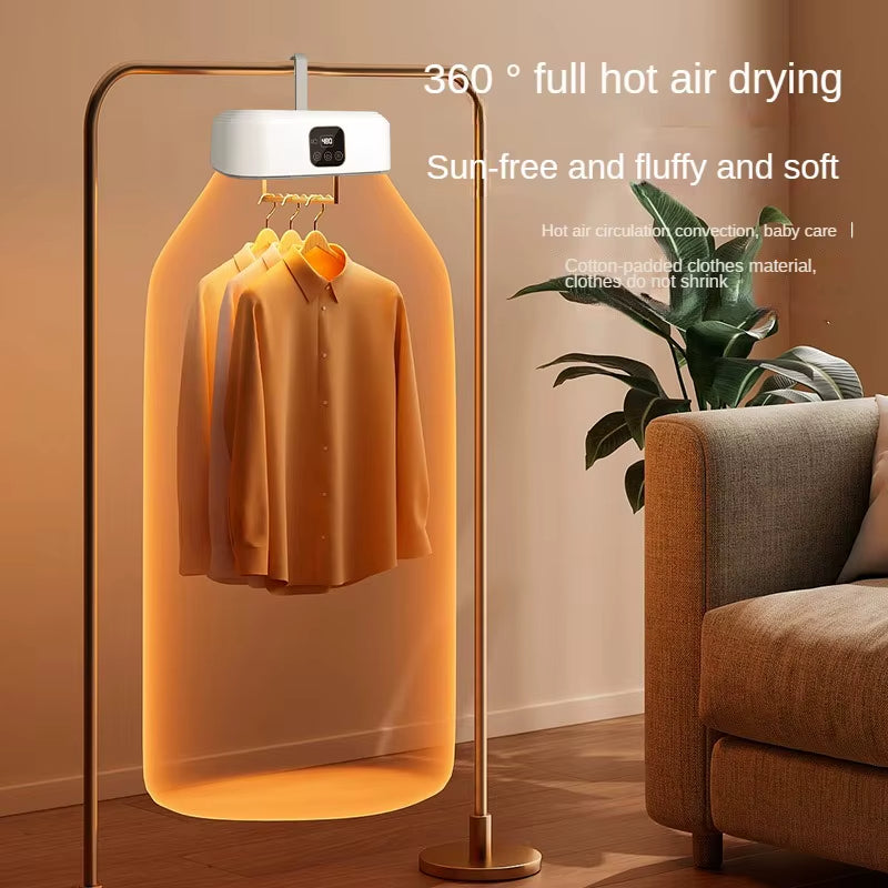 HomeEasyShop™ Mini Portable Dryer — Fast, Smart & Foldable Drying Anywhere!