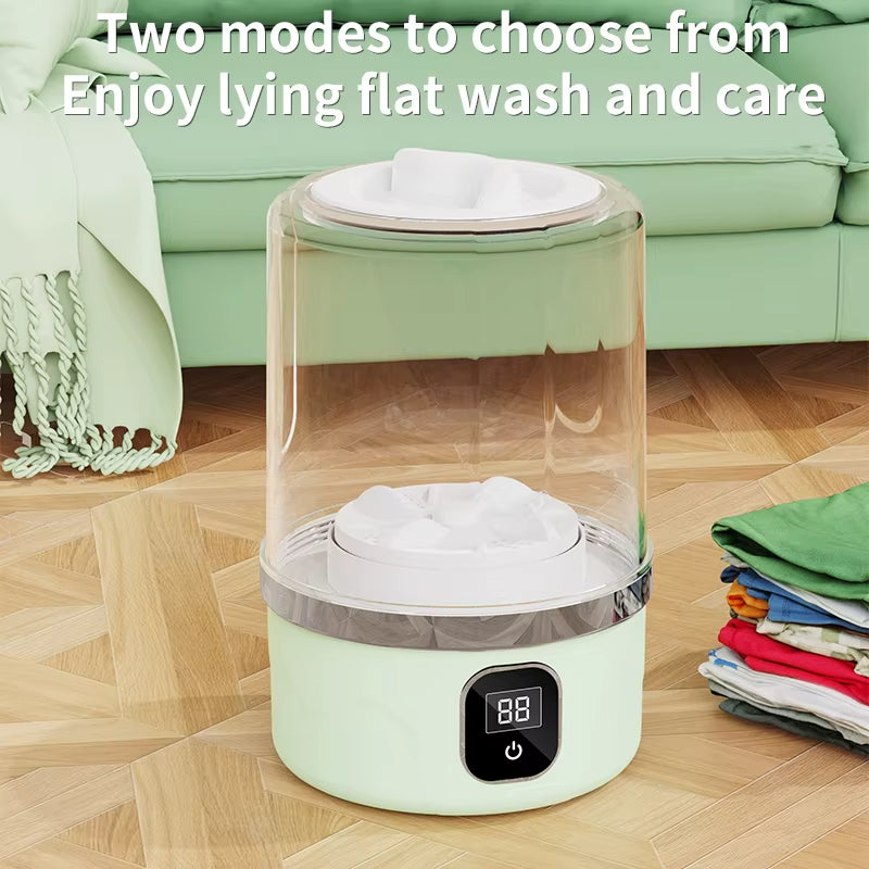 Portable Mini Washing Machine – Travel Laundry Washer