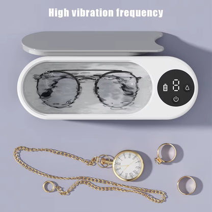 Portable Jewelry & Glasses Cleaner – High-Frequency Cleaning Machine