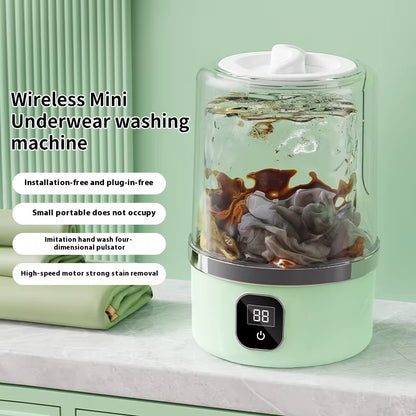Portable Mini Washing Machine – Travel Laundry Washer