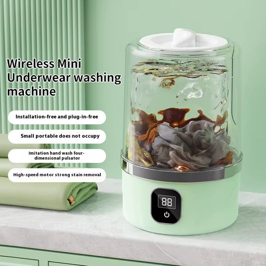 Portable Mini Washing Machine – Travel Laundry Washer