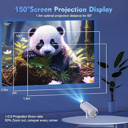 Magcubic Projector HY300 Pro 4K Android 11 Dual Wifi6 260ANSI Allwinner H713 BT5.0 1080P 1280*720P Home Cinema Outdoor Projetor