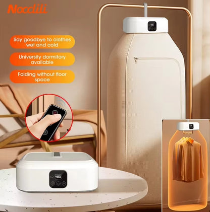 HomeEasyShop™ Mini Portable Dryer — Fast, Smart & Foldable Drying Anywhere!