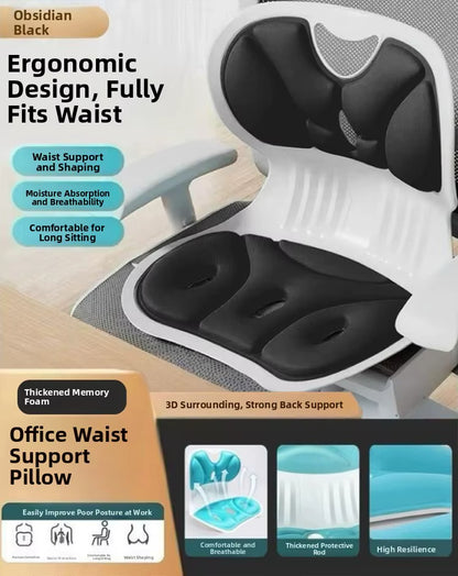 Ergonomic Cushion for Office & School – Lumbar Support Pad