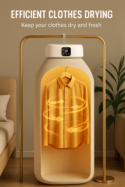 HomeEasyShop™ Mini Portable Dryer — Fast, Smart & Foldable Drying Anywhere!
