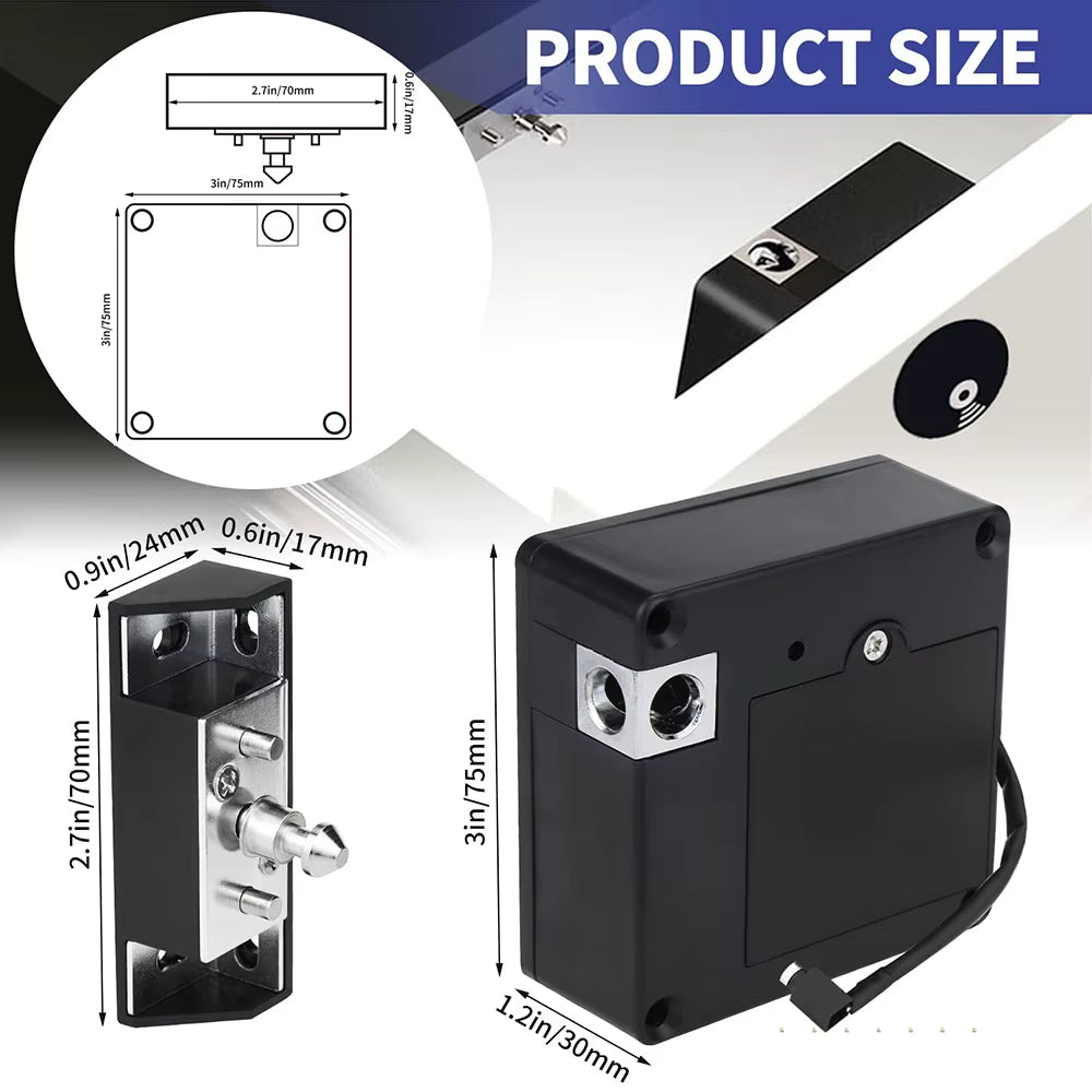 Smart Invisible Lock - NFC & Bluetooth Security HomeEasyShop™