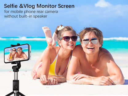 Wireless Vlog Selfie Monitor – Rear Camera Phone Screen