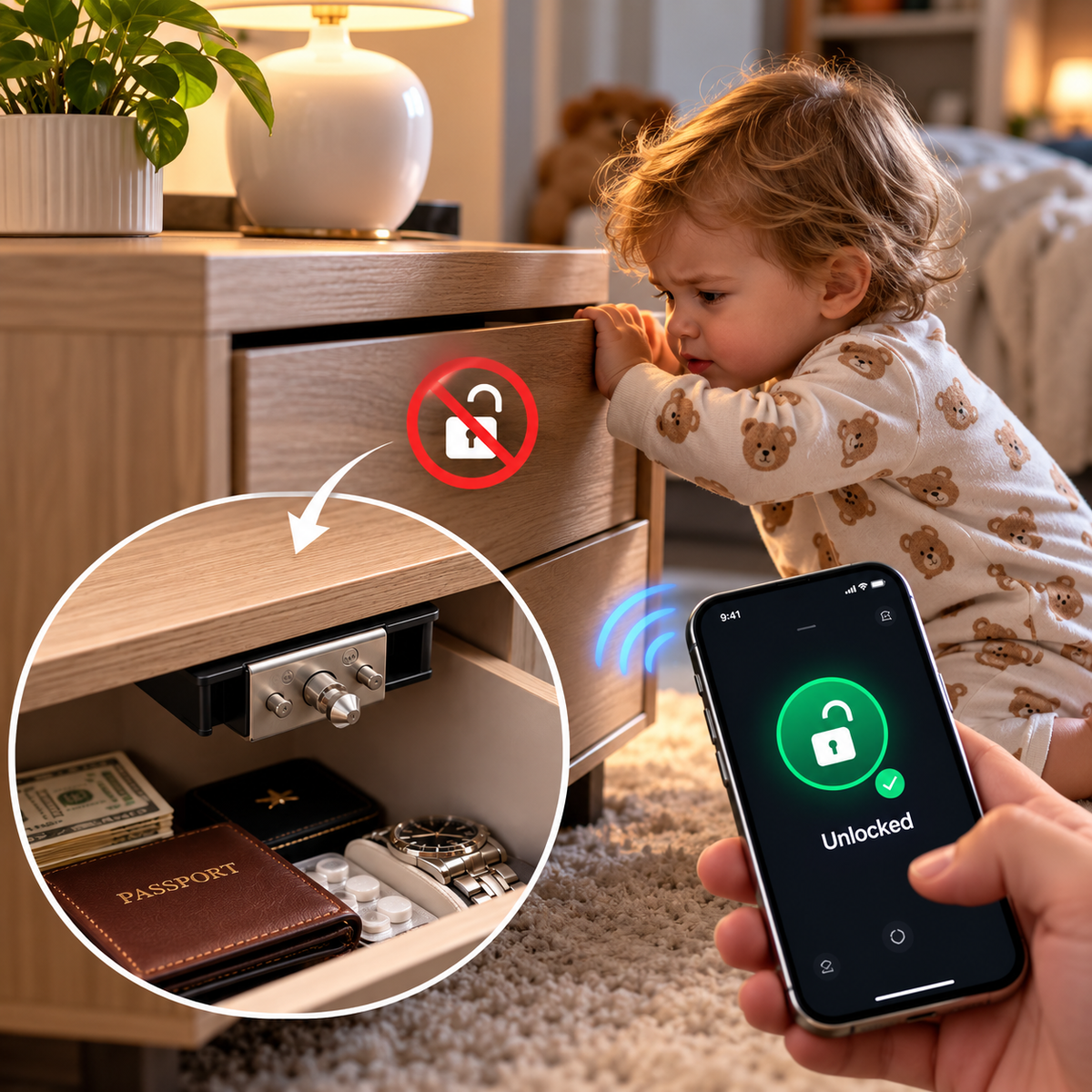 Smart Invisible Lock