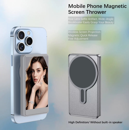 Wireless Vlog Selfie Monitor – Rear Camera Phone Screen
