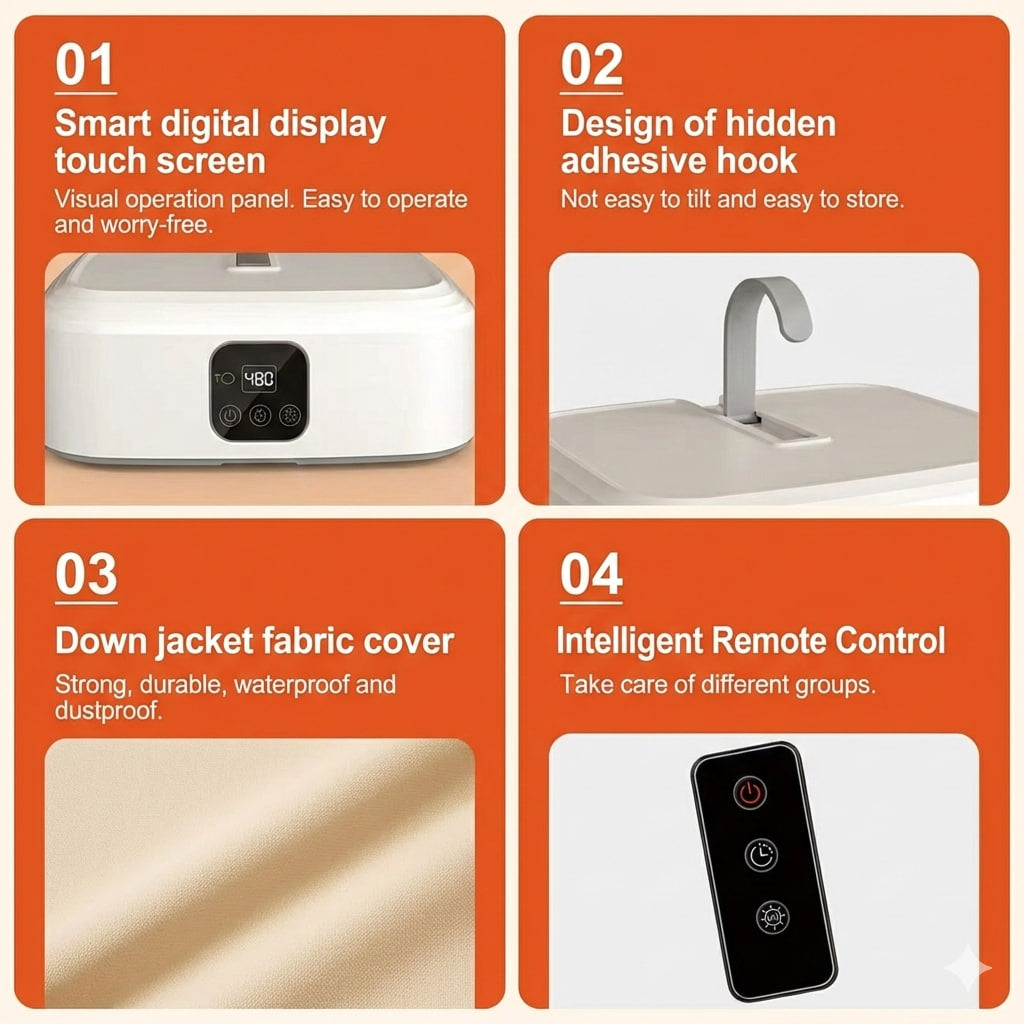 Dry Clothes Anywhere — In Just 30 Minutes HomeEasyShop™