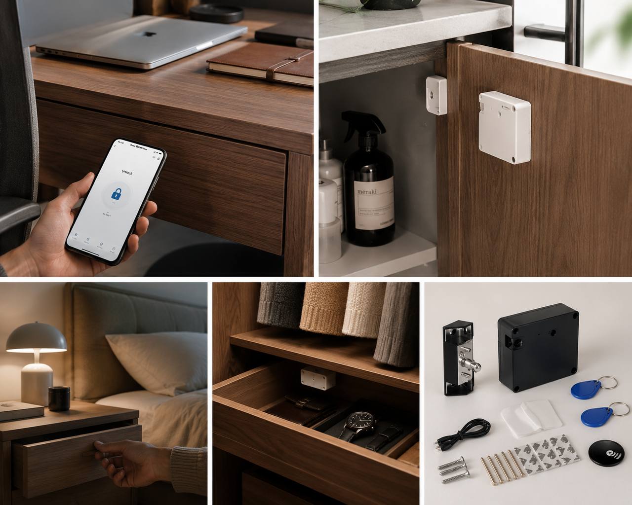 Smart Invisible Lock - NFC & Bluetooth Security HomeEasyShop™