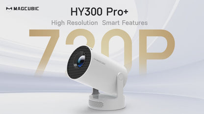 Magcubic Projector HY300 Pro 4K Android 11 Dual Wifi6 260ANSI Allwinner H713 BT5.0 1080P 1280*720P Home Cinema Outdoor Projetor