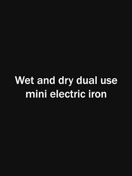 Professional Mini Steam Iron Handheld Portable Garment Steamer Dry Wet Clothes Ironing Machine Home Travel Electric Steam Iron